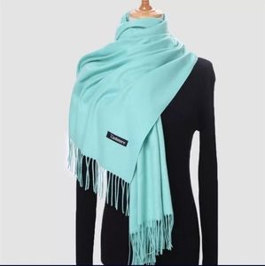 Mint Green Cashmere Scarf